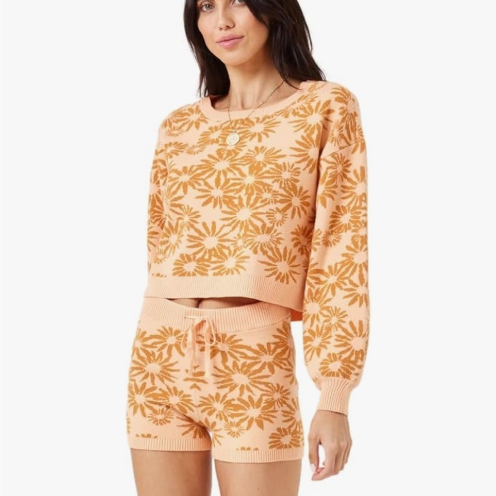 L*Space Plumeria Knit Shorts